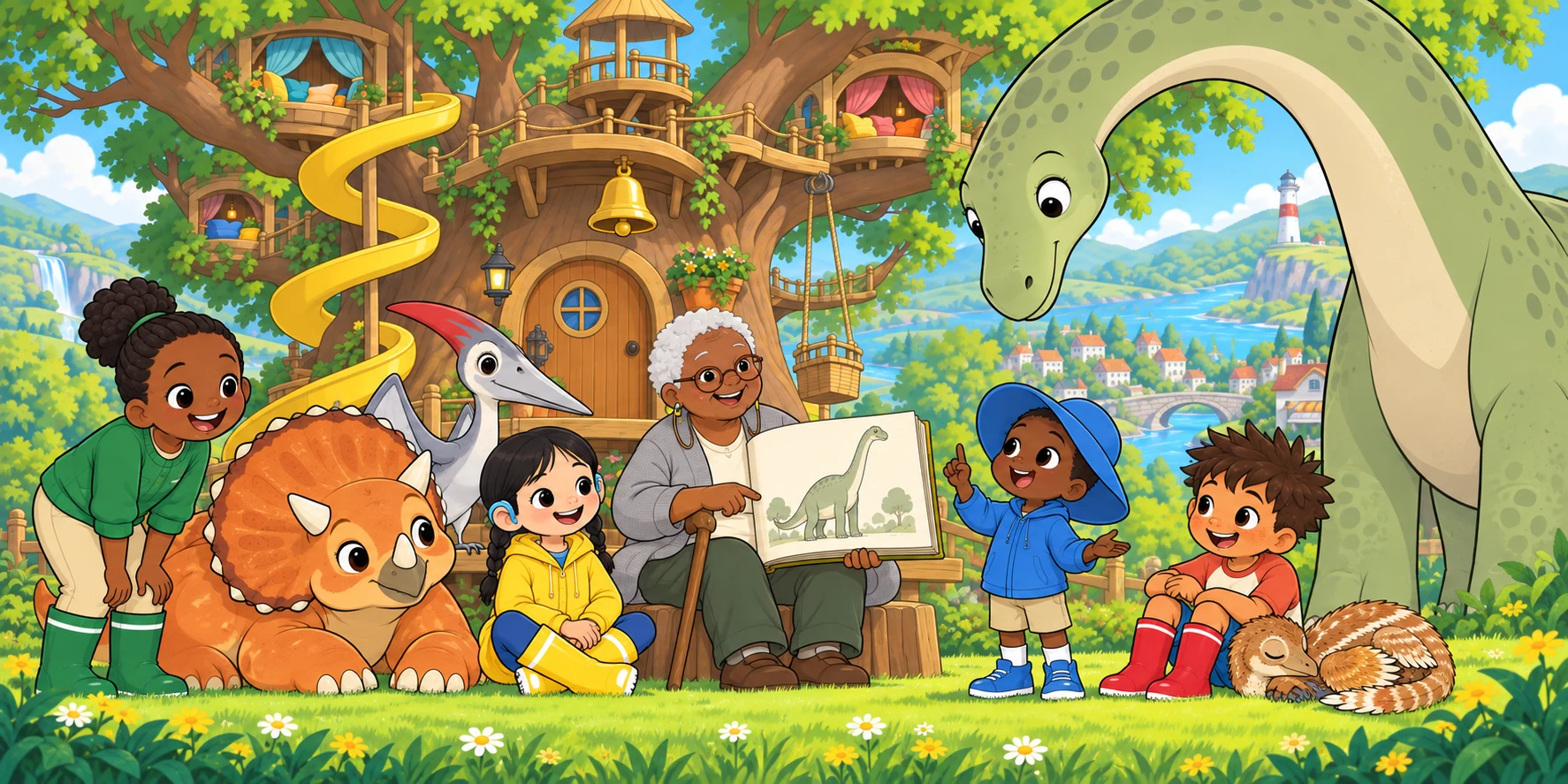 Maple Reaches: all home, story pages 27 and 28.