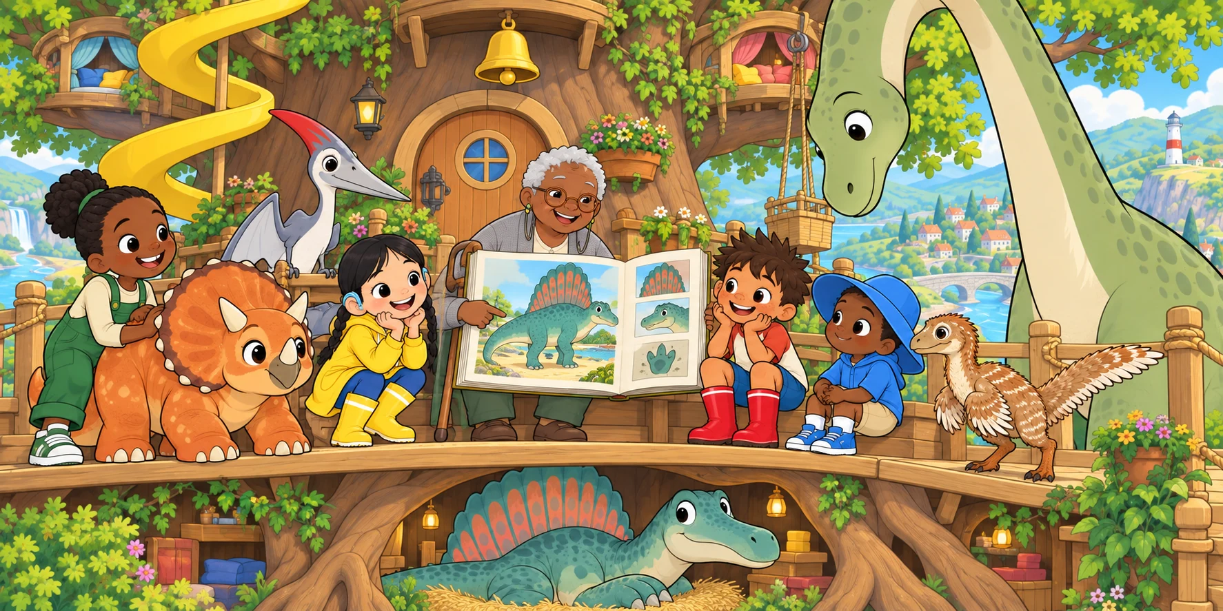 The Big Ask: all home, story pages 25 and 26.