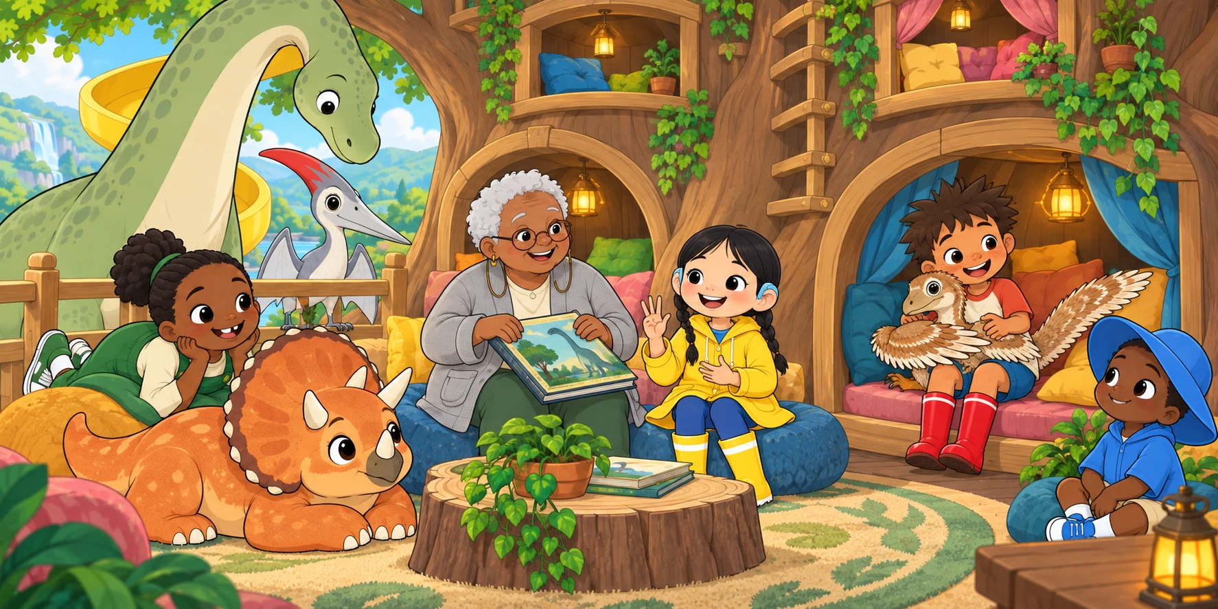 The Big Ask: all home, story pages 29 and 30.
